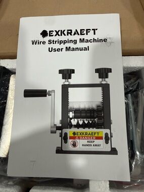 EXKRAEFT Wire Stripping Machine Brand New ( open box)